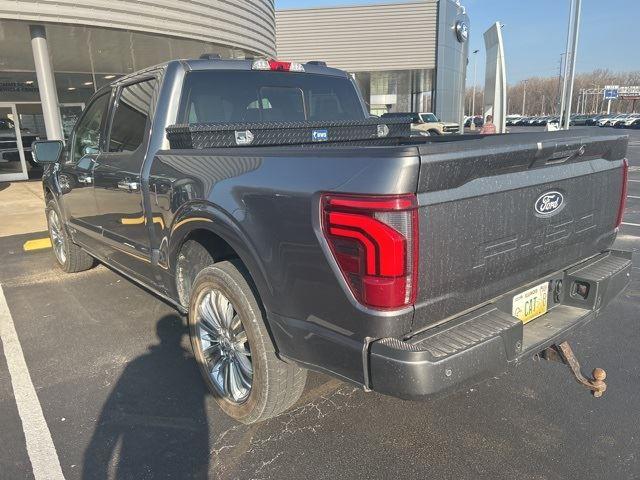 Carbonized Gray Metallic 2024 Ford F-150 Platinum SuperCrew 4WD Pickup Truck Four-Wheel Drive Automatic