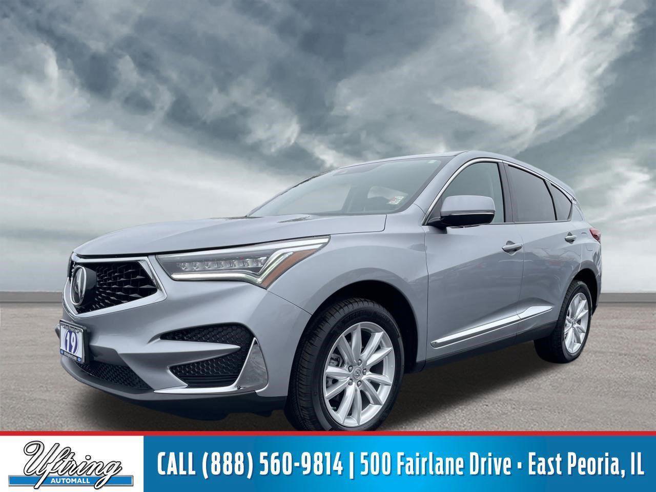 Lunar Silver Metallic 2019 Acura RDX SH-AWD SUV / Crossover All-Wheel Drive Automatic