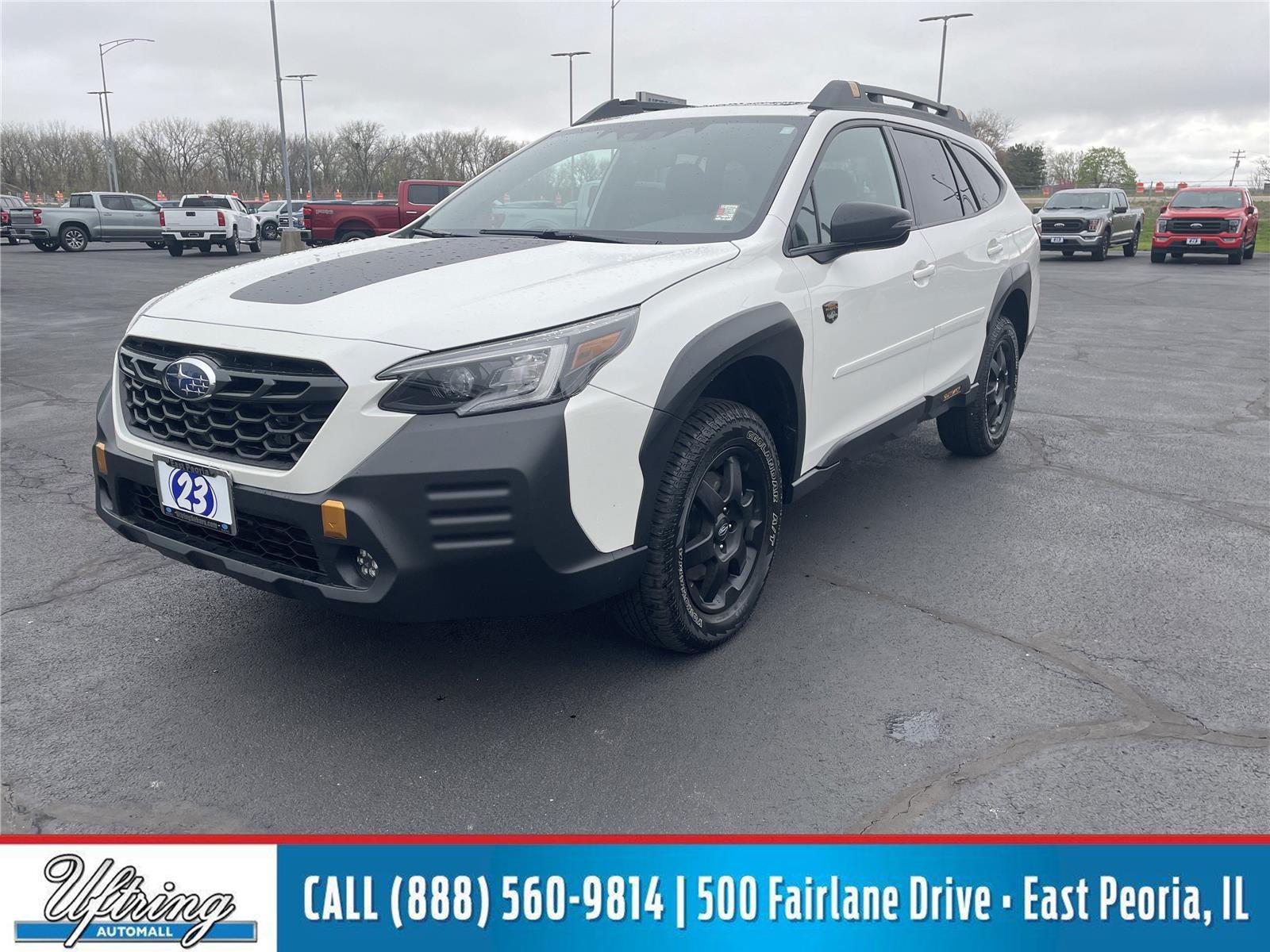 Crystal White Pearl 2023 Subaru Outback Wilderness AWD SUV / Crossover All-Wheel Drive Continuously Variable Transmission