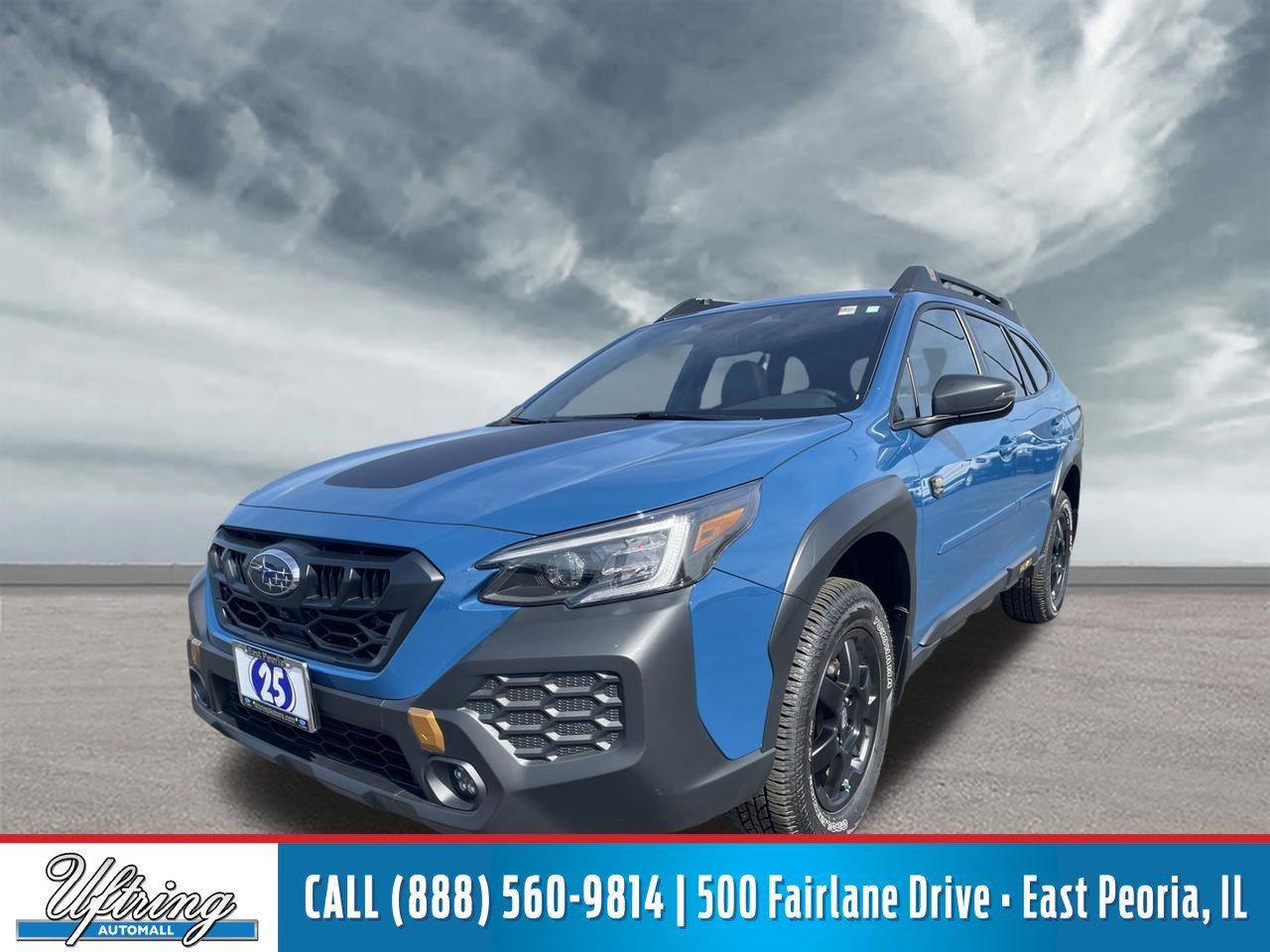 Geyser Blue 2025 Subaru Outback Wilderness AWD SUV / Crossover All-Wheel Drive Continuously Variable Transmission