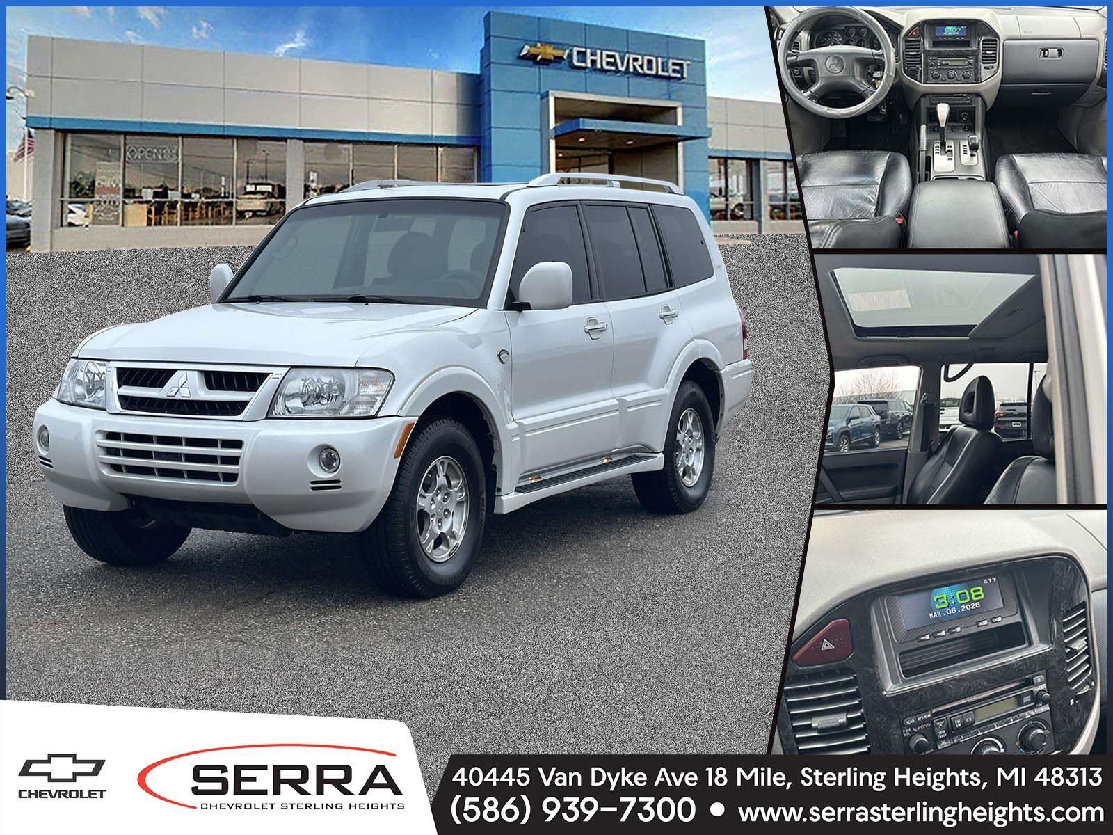 2003 Mitsubishi Montero 20th Anniversary Edition 4WD