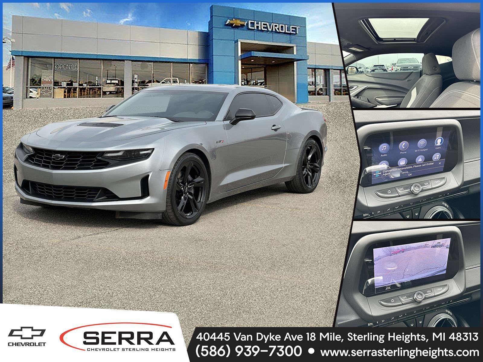 Sharkskin Metallic 2023 Chevrolet Camaro LT1 Coupe RWD Coupe Rear-Wheel Drive Automatic