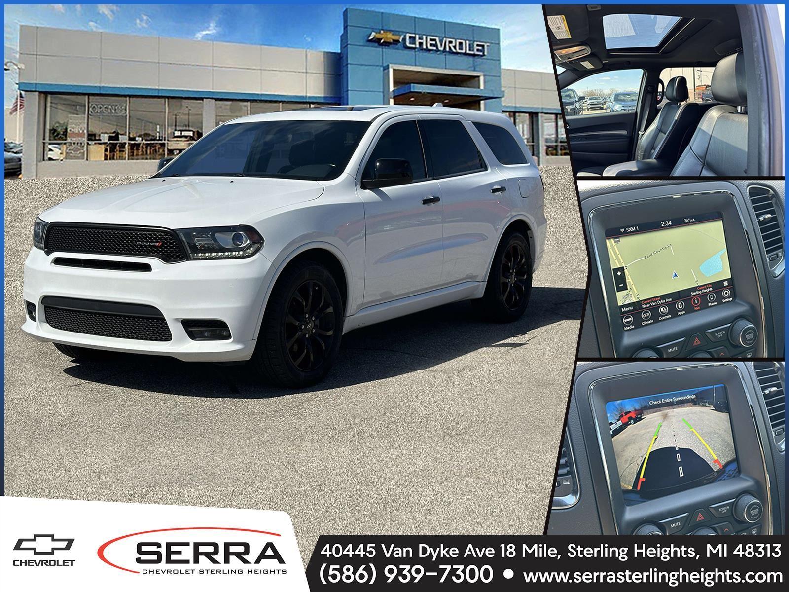 White Knuckle Clearcoat 2020 Dodge Durango GT RWD SUV / Crossover Rear-Wheel Drive 8-Speed Automatic