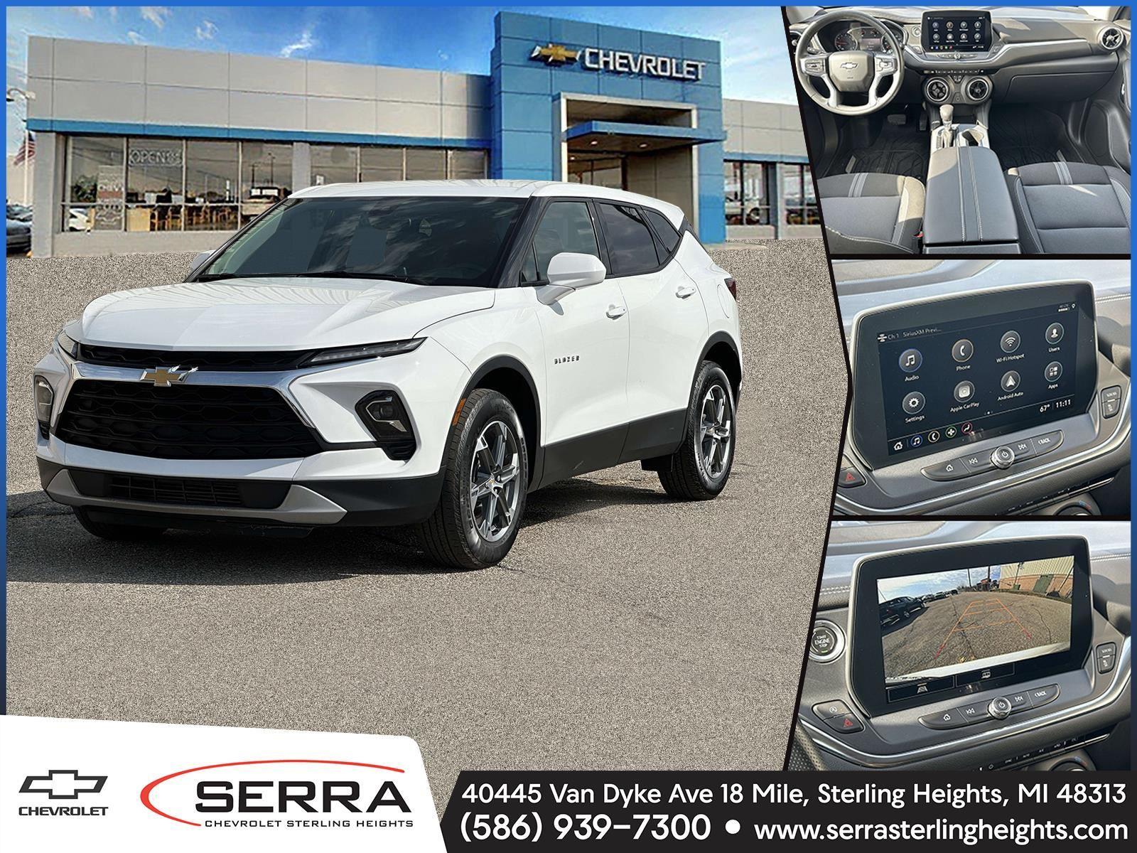 Summit White 2023 Chevrolet Blazer 2LT AWD SUV / Crossover All-Wheel Drive 9-Speed Automatic
