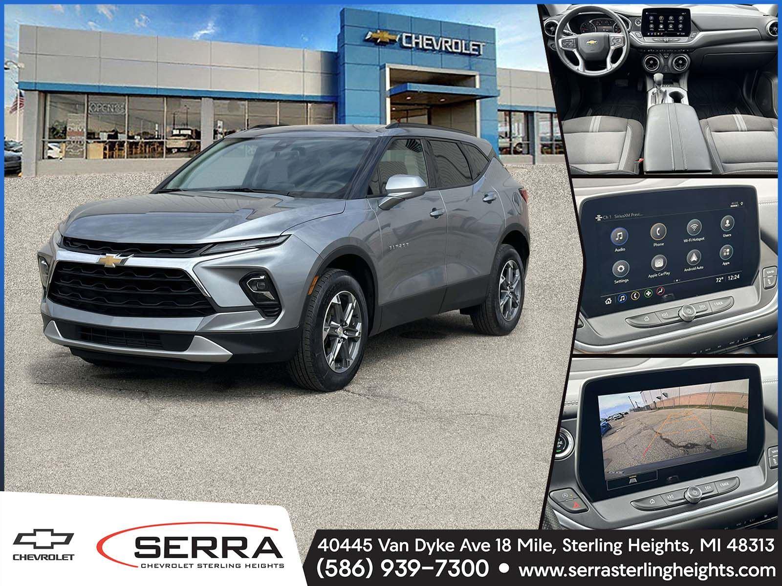 Sterling Gray Metallic 2024 Chevrolet Blazer 2LT FWD SUV / Crossover Front-Wheel Drive 9-Speed Automatic