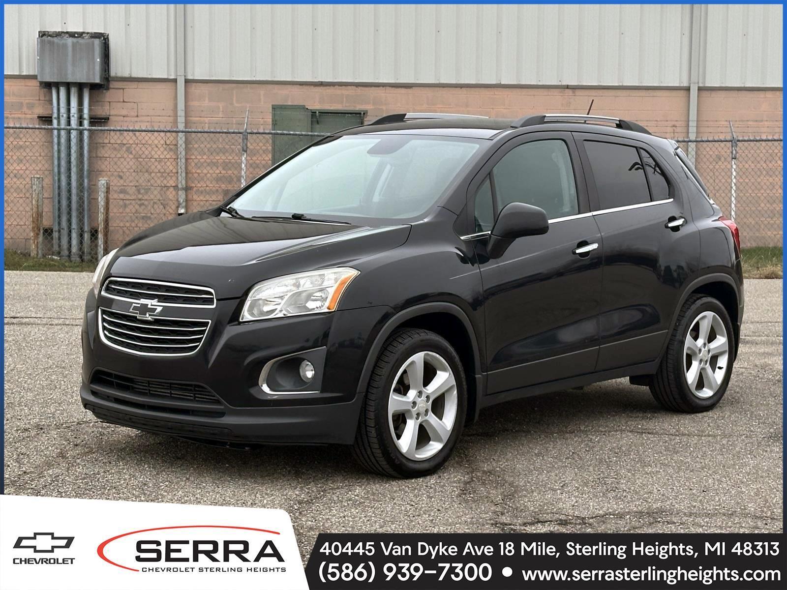 Black Granite Metallic 2015 Chevrolet Trax LTZ AWD SUV / Crossover All-Wheel Drive 6-Speed Automatic