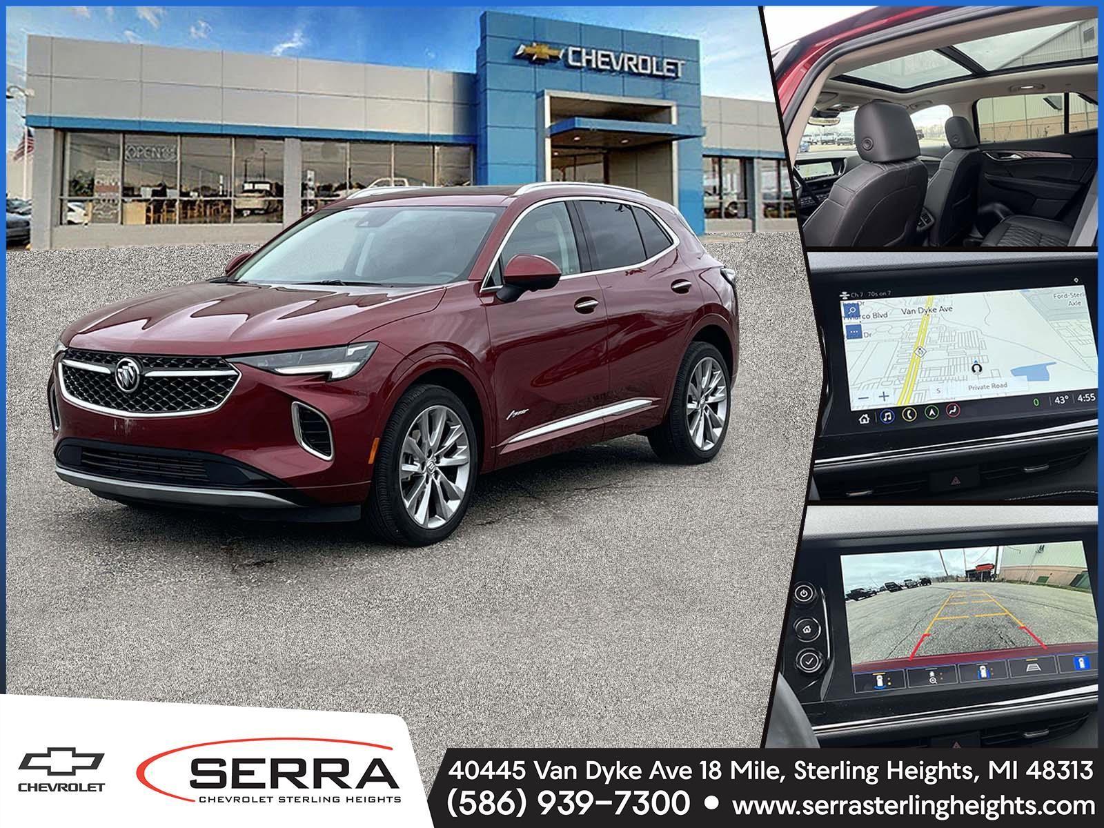 Cinnabar Metallic 2023 Buick Envision Avenir AWD SUV / Crossover All-Wheel Drive 9-Speed Automatic