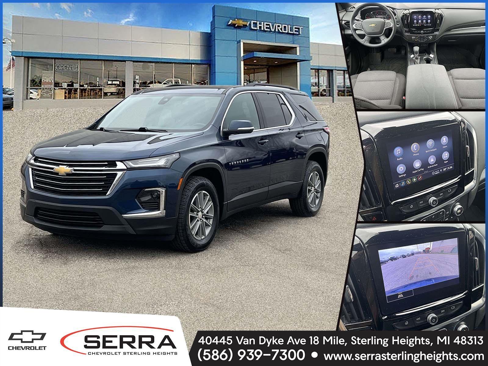 Northsky Blue Metallic 2023 Chevrolet Traverse LT Cloth FWD SUV / Crossover Front-Wheel Drive 9-Speed Automatic