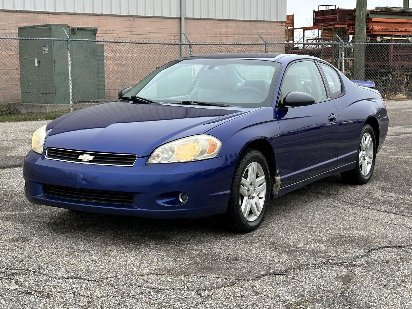 Laser Blue Metallic 2006 Chevrolet Monte Carlo LTZ FWD Coupe Front-Wheel Drive 4-Speed Automatic Overdrive