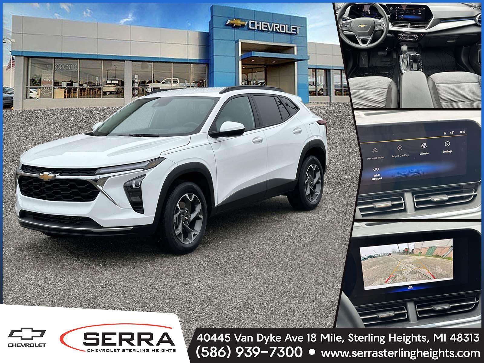 Summit White 2025 Chevrolet Trax LT FWD SUV / Crossover Front-Wheel Drive 6-Speed Automatic