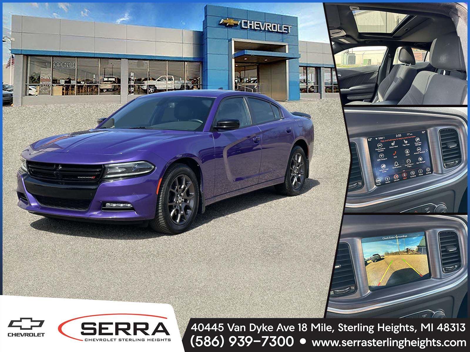 Purple (Plum Crazy Pearlcoat) 2018 Dodge Charger GT AWD Sedan All-Wheel Drive 8-Speed Automatic