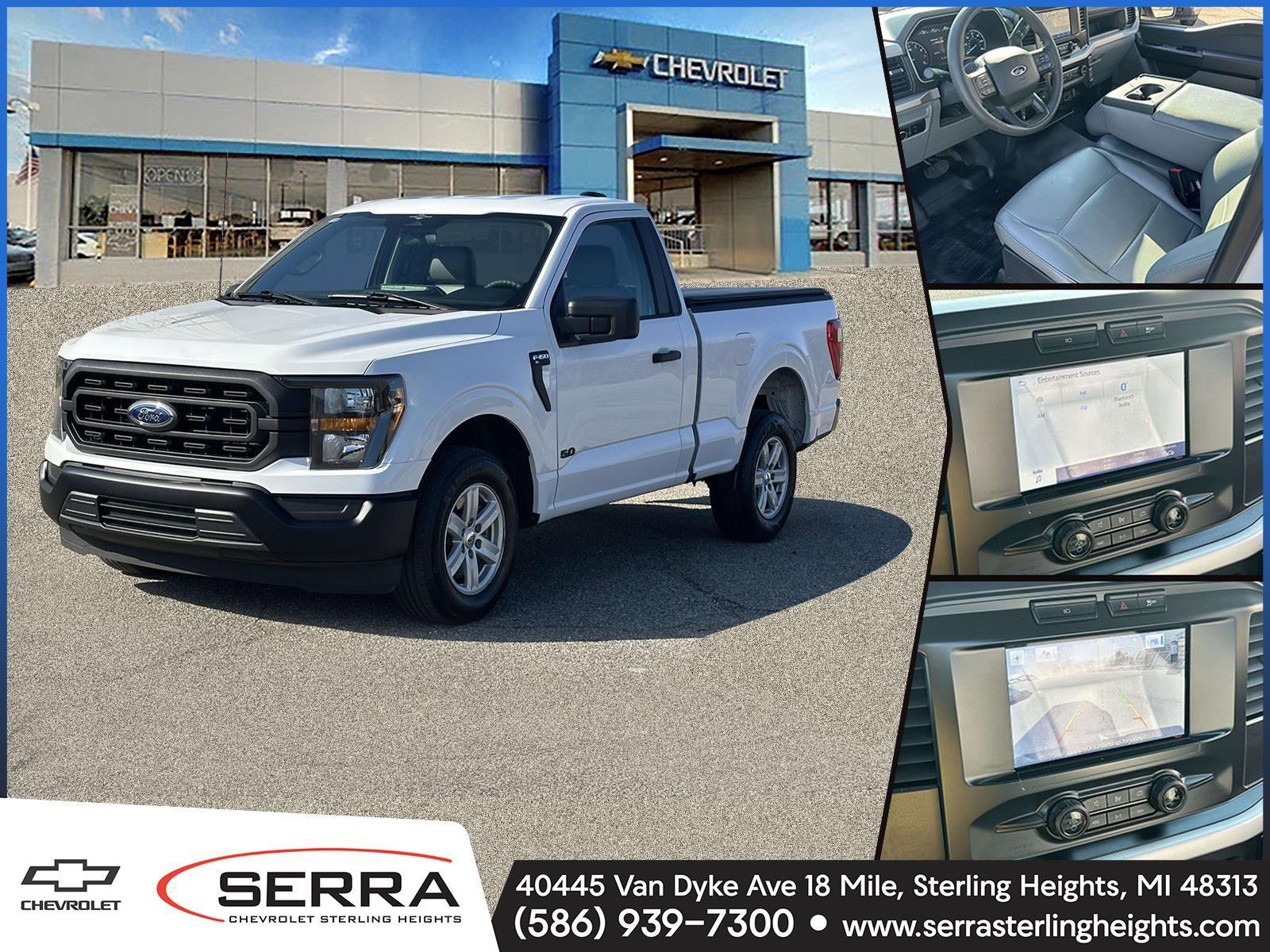 Oxford White 2023 Ford F-150 XL Regular Cab RWD Pickup Truck 4X2 Automatic