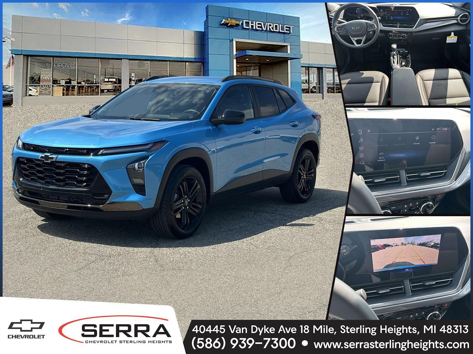 Marina Blue Metallic 2025 Chevrolet Trax Activ FWD SUV / Crossover Front-Wheel Drive 6-Speed Automatic