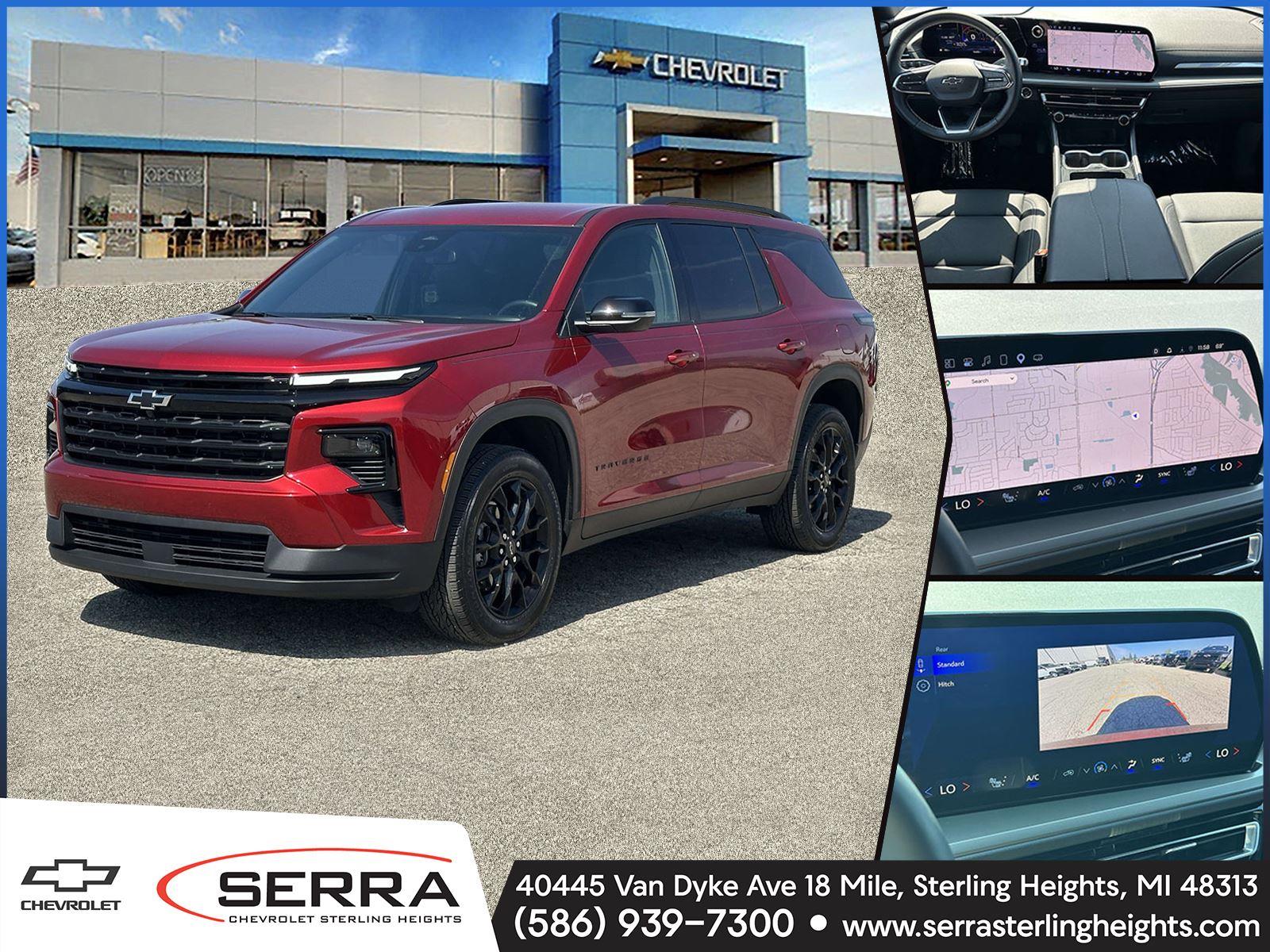 Radiant Red Tintcoat 2025 Chevrolet Traverse LT FWD SUV / Crossover Front-Wheel Drive 8-Speed Automatic