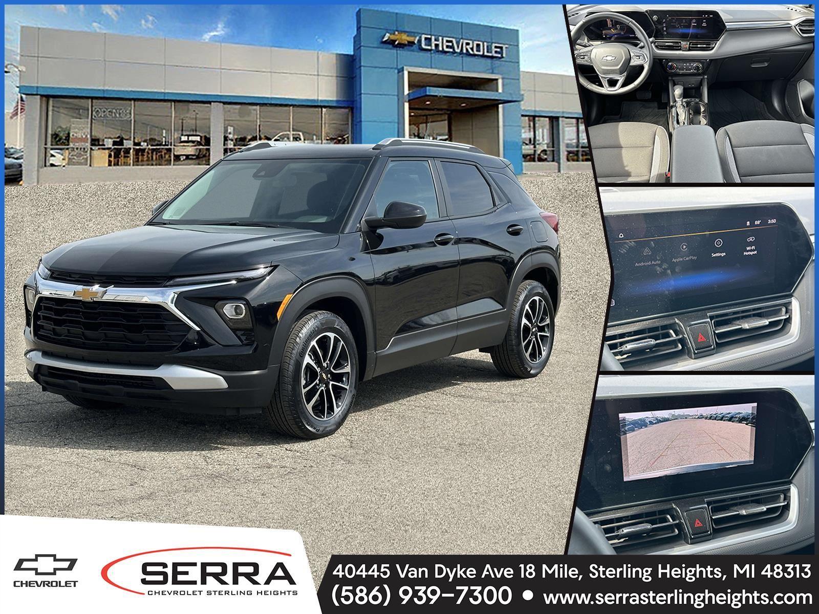 Mosaic Black Metallic 2024 Chevrolet Trailblazer LT FWD SUV / Crossover Front-Wheel Drive Continuously Variable Transmission