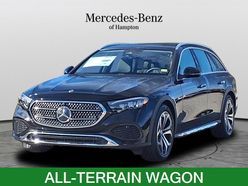 Black 2025 Mercedes-Benz E-Class All-Terrain E 450 4MATIC Wagon All-Wheel Drive Automatic