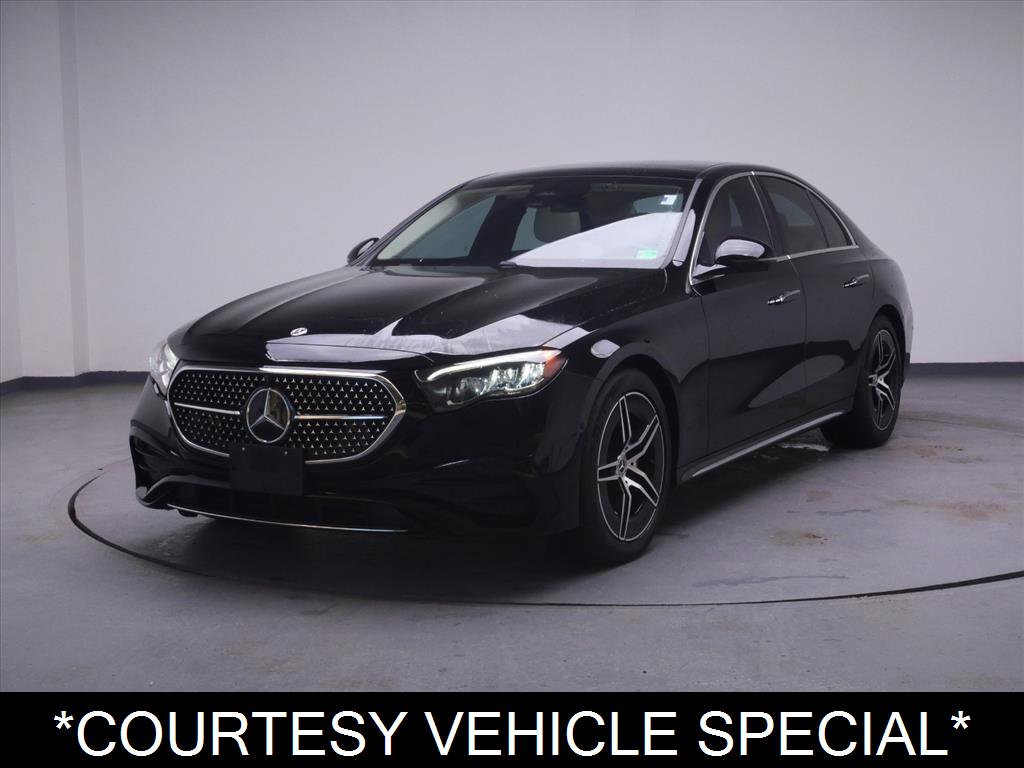 Black 2025 Mercedes-Benz E-Class E 350 RWD Sedan Rear-Wheel Drive Automatic
