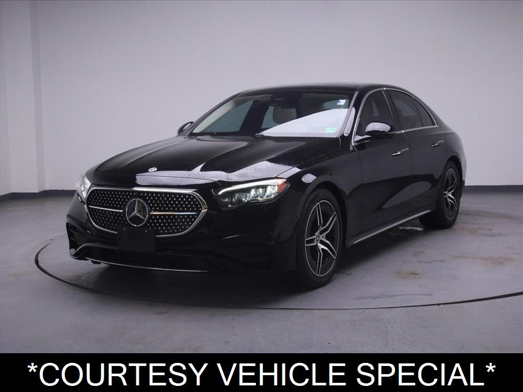 Black 2025 Mercedes-Benz E-Class E 350 RWD Sedan Rear-Wheel Drive Automatic