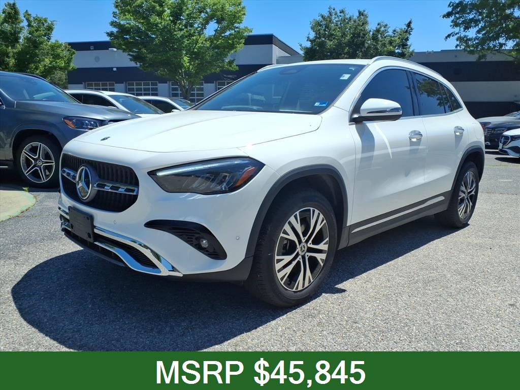 Polar White 2025 Mercedes-Benz GLA 250 FWD SUV / Crossover Front-Wheel Drive Automatic