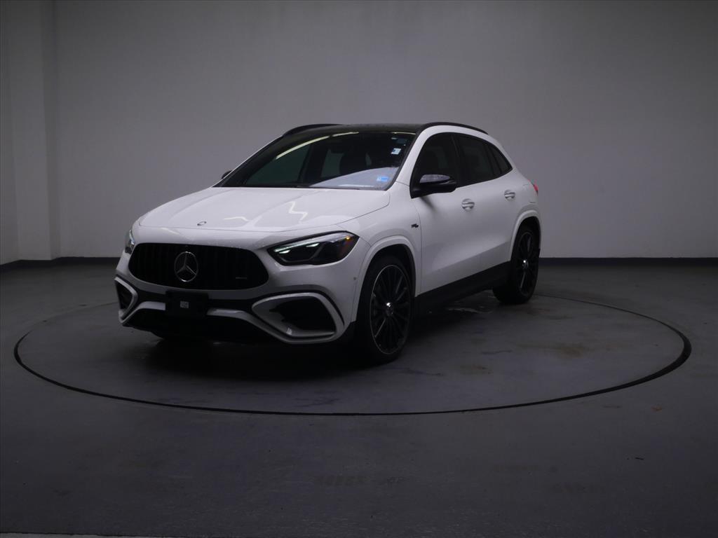 Polar White 2025 Mercedes-Benz GLA AMG 35 4MATIC SUV / Crossover All-Wheel Drive Automatic
