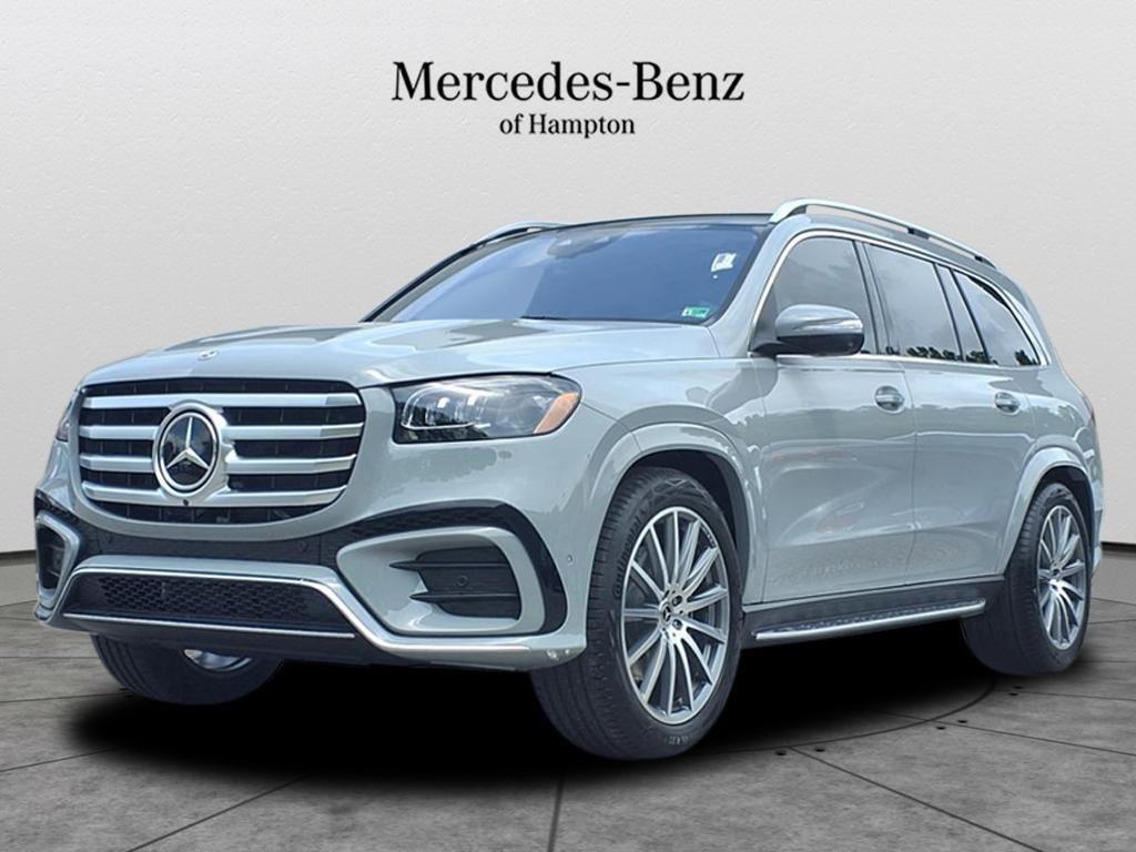 Gray (MANUFAKTUR Alpine Grey) 2025 Mercedes-Benz GLS 450 4MATIC SUV / Crossover All-Wheel Drive Automatic