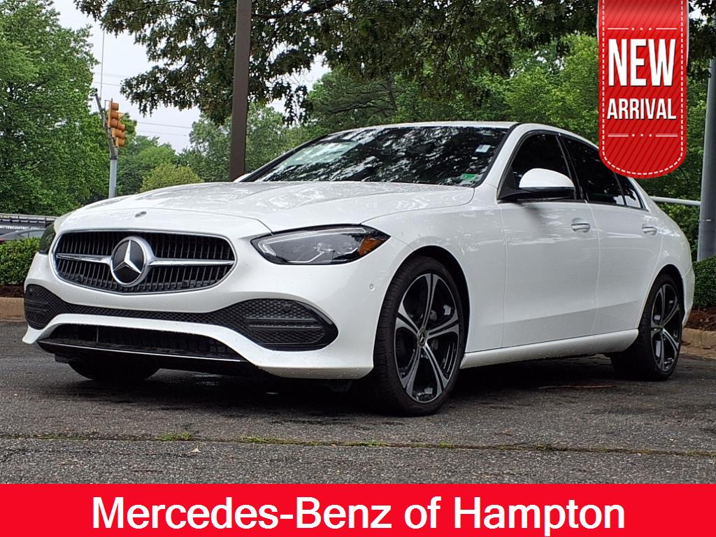 Polar White 2025 Mercedes-Benz C-Class C 300 RWD Sedan Rear-Wheel Drive Automatic