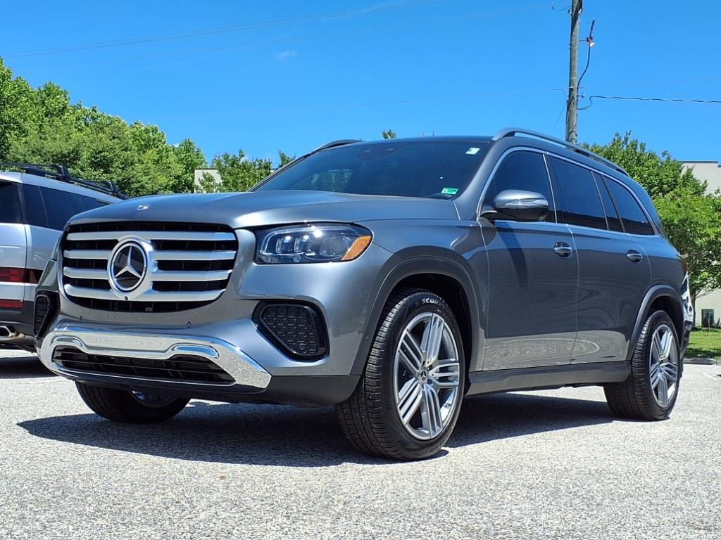 Gray (SELENITE GREY) 2025 Mercedes-Benz GLS 450 4MATIC SUV / Crossover All-Wheel Drive Automatic