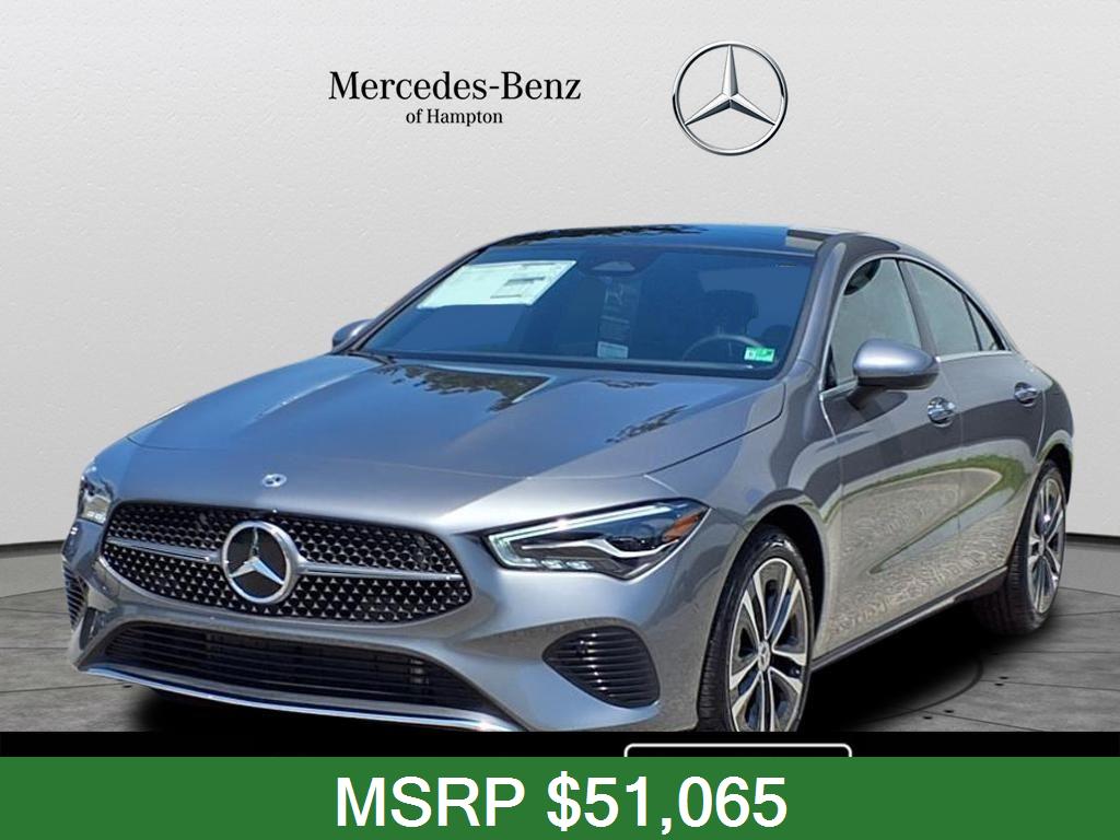 Gray (Mountain Grey Metallic) 2025 Mercedes-Benz CLA 250 4MATIC Coupe All-Wheel Drive Automatic