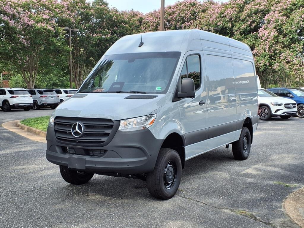 SILVER-GRAY 2025 Mercedes-Benz Sprinter Cargo 2500 144 AWD Van All-Wheel Drive Automatic
