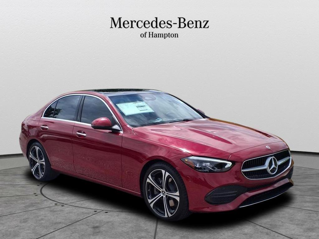 MANUFAKTUR Patagonia Red Metallic 2025 Mercedes-Benz C-Class Sedan Rear-Wheel Drive Automatic