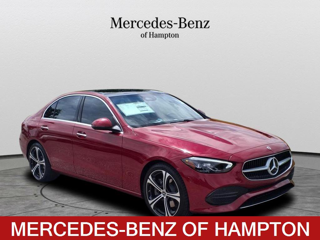 MANUFAKTUR Patagonia Red Metallic 2025 Mercedes-Benz C-Class Sedan Rear-Wheel Drive Automatic