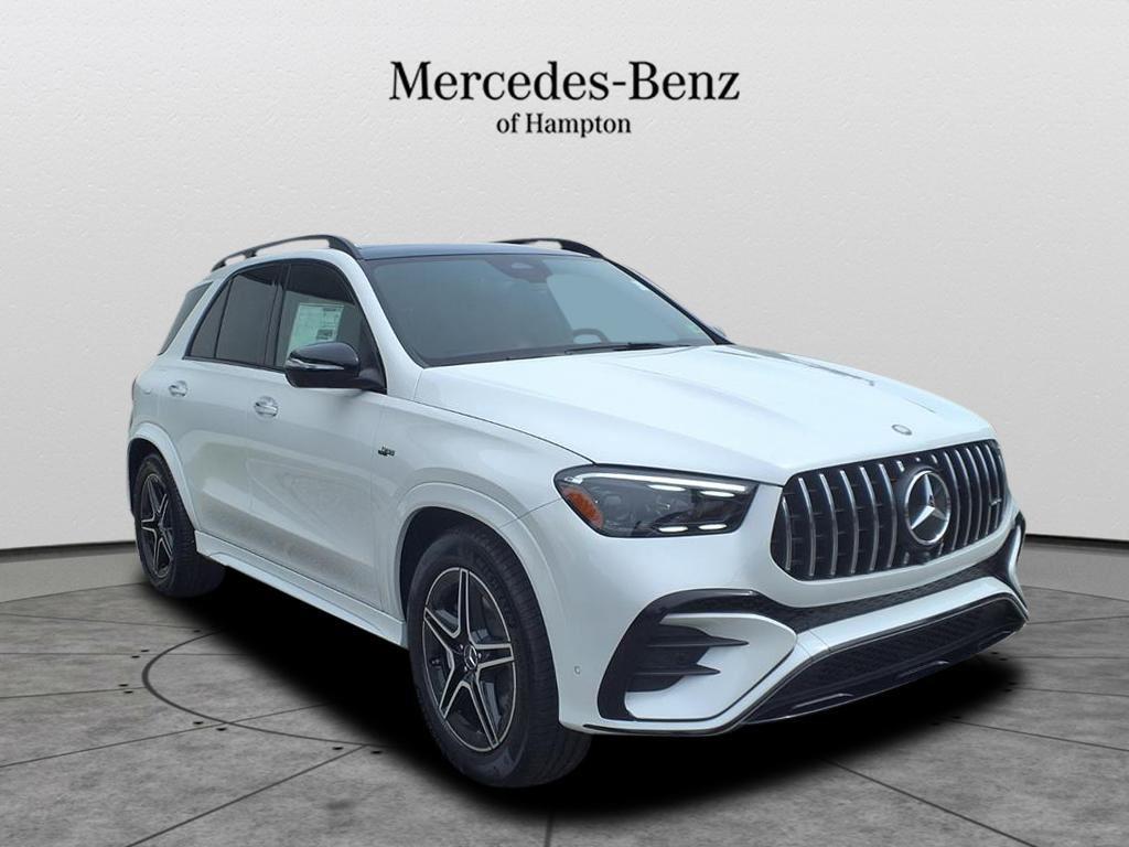 MANUFAKTUR Moonlight White Metallic 2025 Mercedes-Benz GLE AMG GLE 53 4MATIC+ SUV / Crossover All-Wheel Drive Automatic