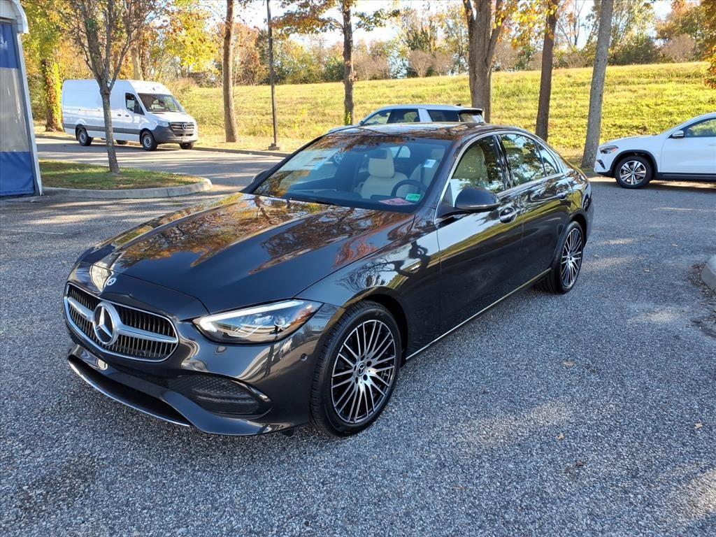 Gray (Graphite Grey Metallic) 2026 Mercedes-Benz C-Class C 300 4MATIC Sedan All-Wheel Drive Automatic