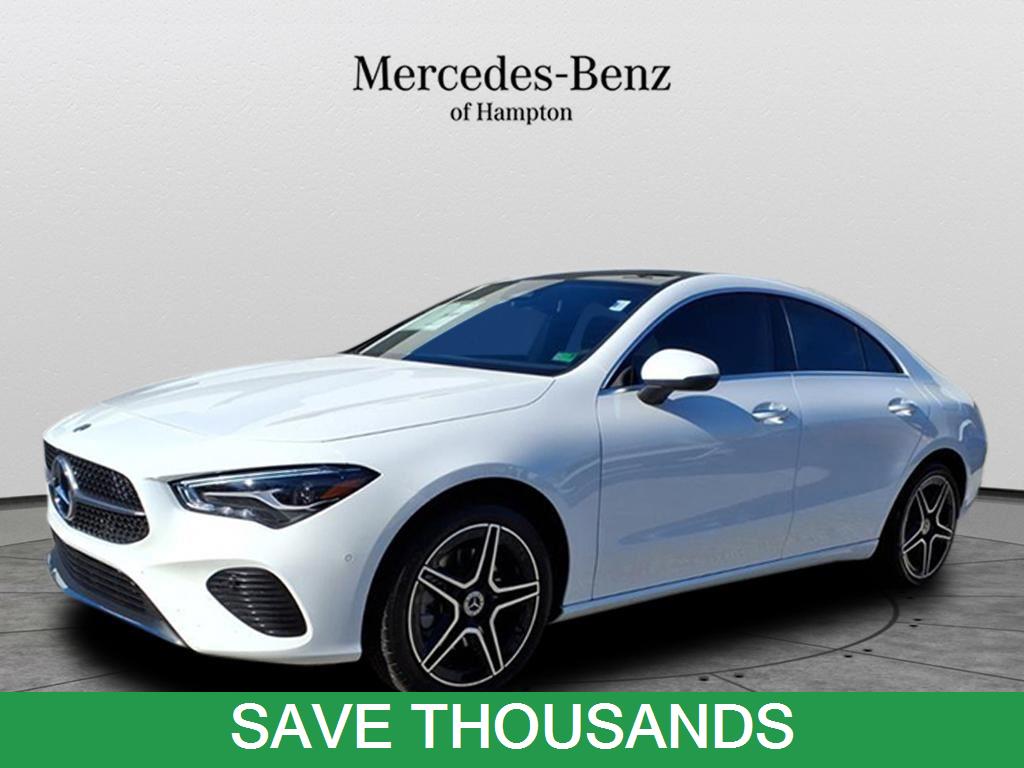 Polar White 2026 Mercedes-Benz CLA Coupe All-Wheel Drive Automatic