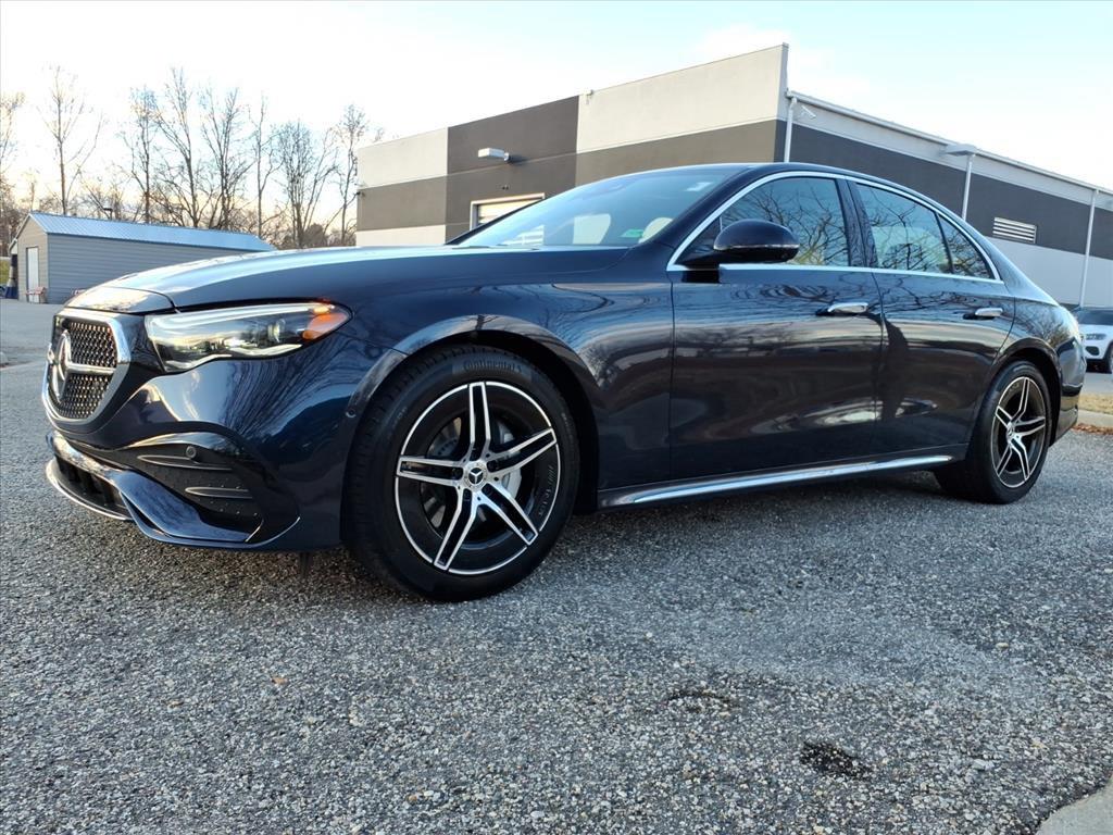Nautical Blue Metallic 2026 Mercedes-Benz E-Class Sedan All-Wheel Drive Automatic