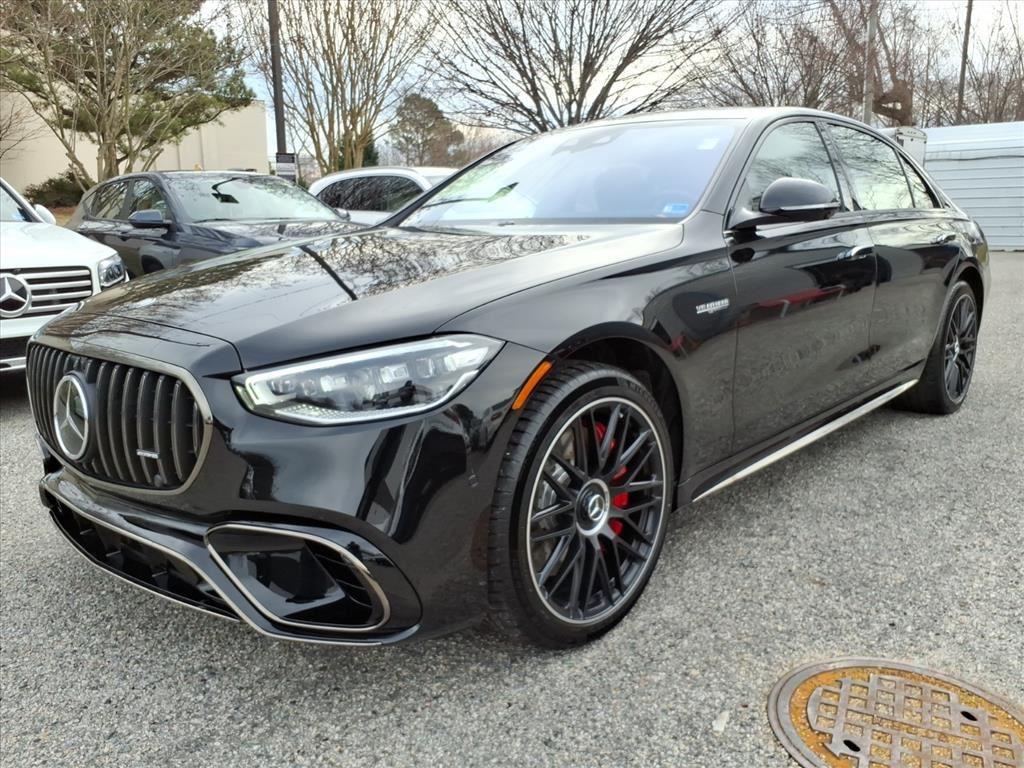 Black 2026 Mercedes-Benz S-Class AMG S 63 E Performance 4MATIC Sedan All-Wheel Drive Automatic