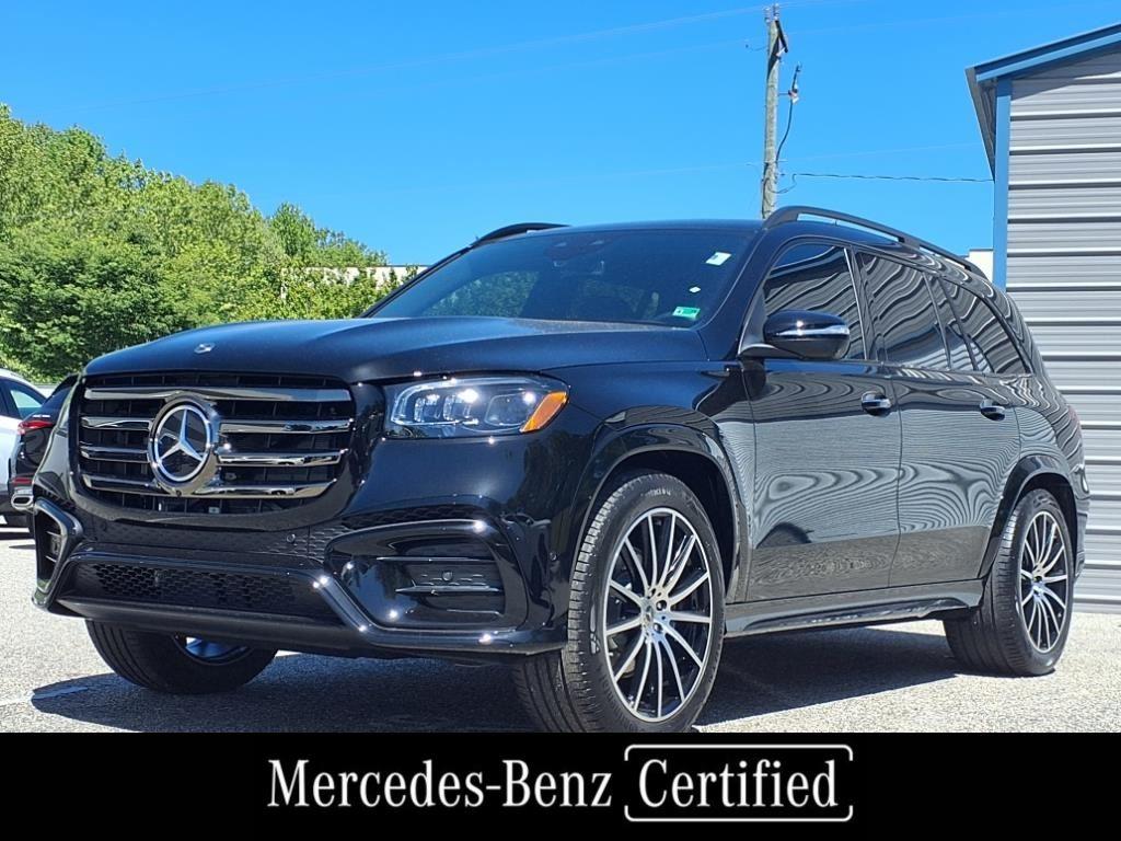 Black 2025 Mercedes-Benz GLS 450 4MATIC SUV / Crossover All-Wheel Drive Automatic