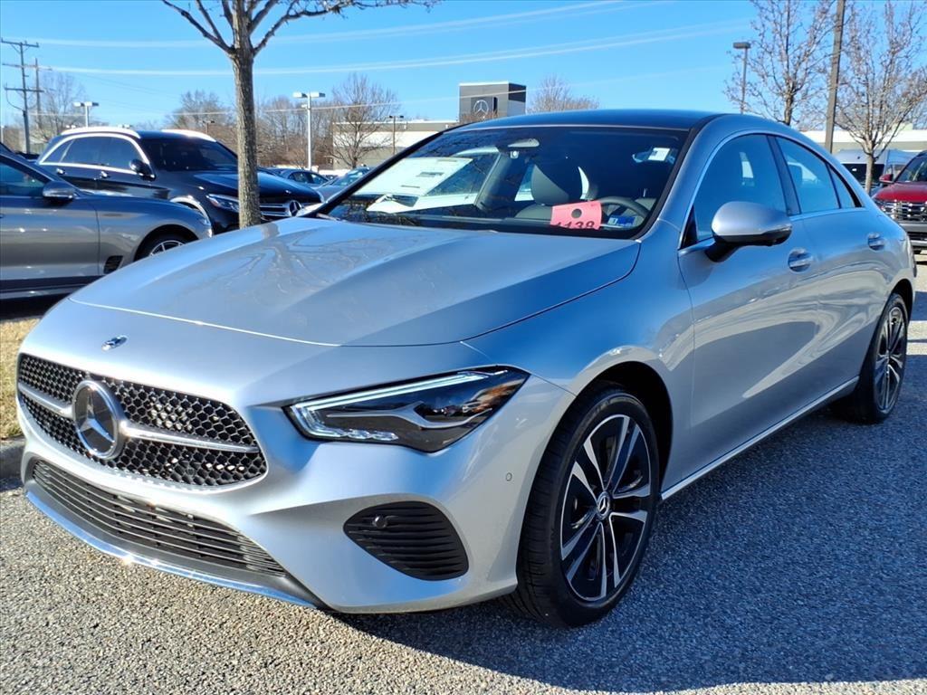 Cirrus Silver Metallic 2026 Mercedes-Benz CLA 250 4MATIC Coupe All-Wheel Drive Automatic
