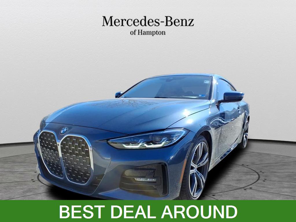 Arctic Race Blue Metallic 2024 BMW 4 Series 430i Coupe xDrive Coupe All-Wheel Drive Automatic