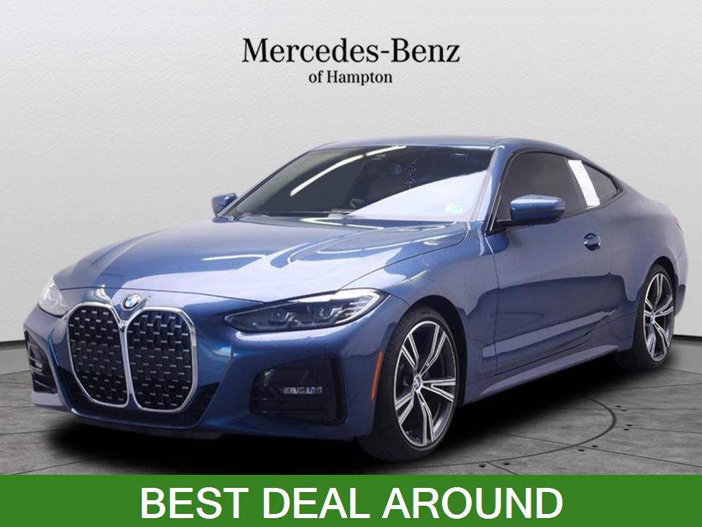 Arctic Race Blue Metallic 2024 BMW 4 Series 430i Coupe xDrive Coupe All-Wheel Drive Automatic