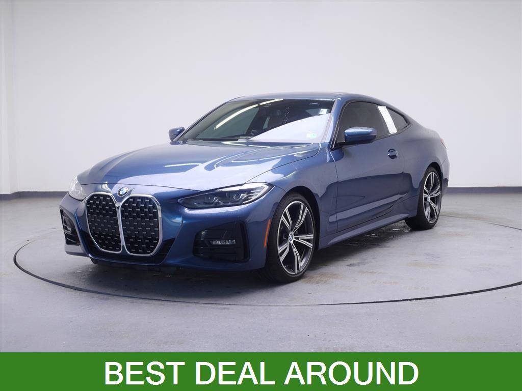 Arctic Race Blue Metallic 2024 BMW 4 Series 430i Coupe xDrive Coupe All-Wheel Drive Automatic