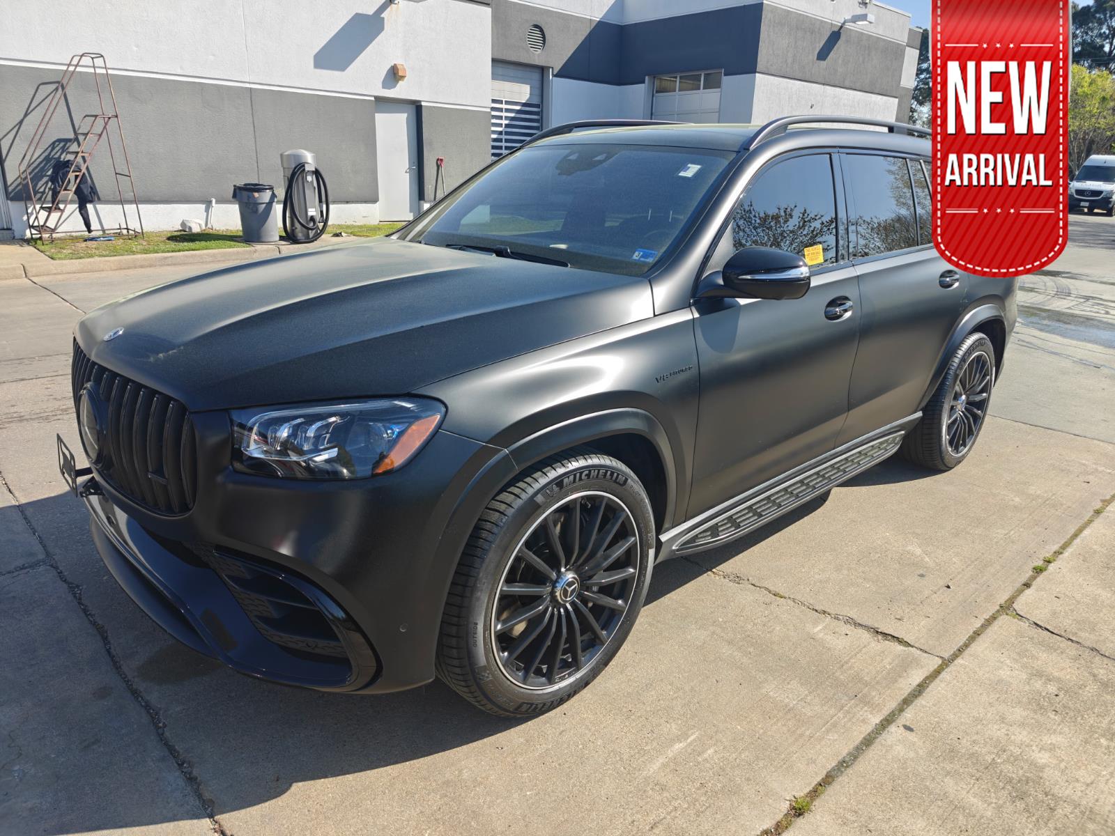 Obsidian Black Metallic 2022 Mercedes-Benz GLS AMG GLS 63 4MATIC SUV / Crossover All-Wheel Drive Automatic