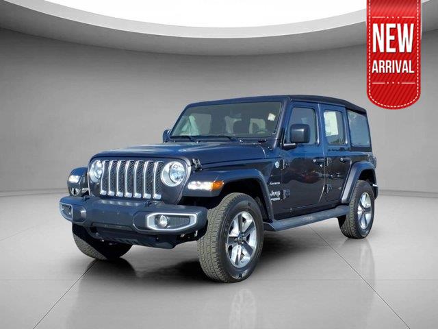 Gray (Granite Crystal Metallic Clearcoat) 2019 Jeep Wrangler Unlimited Sahara 4WD SUV / Crossover Four-Wheel Drive 8-Speed Automatic
