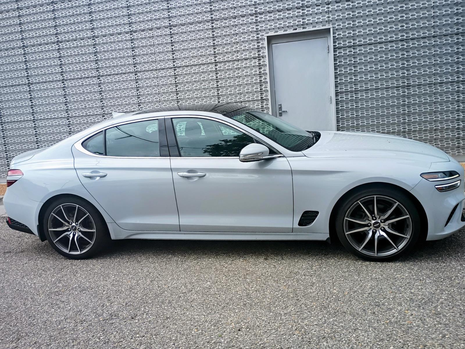 Himalayan Gray 2022 Genesis G70 Sedan Rear-Wheel Drive Automatic