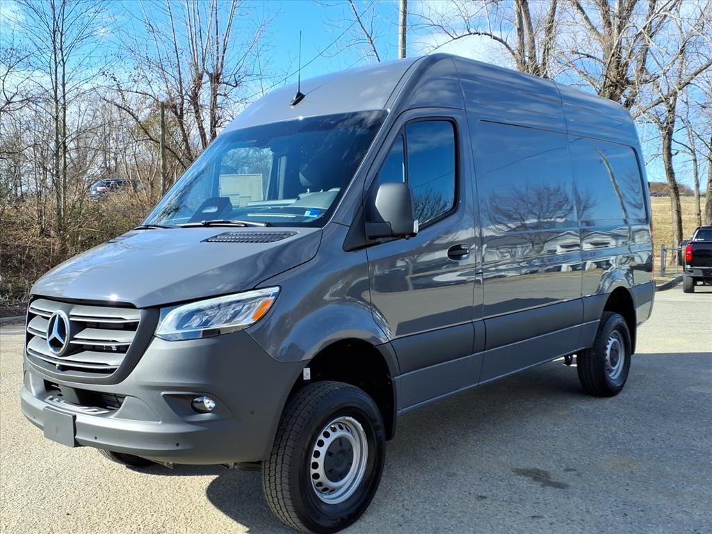 Gray (Graphite Grey) 2026 Mercedes-Benz Sprinter Cargo 2500 144 AWD Van All-Wheel Drive Automatic
