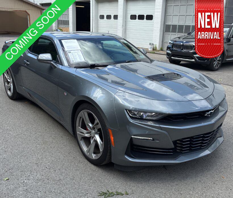 Gray (Satin Steel Metallic) 2022 Chevrolet Camaro Coupe Rear-Wheel Drive Automatic