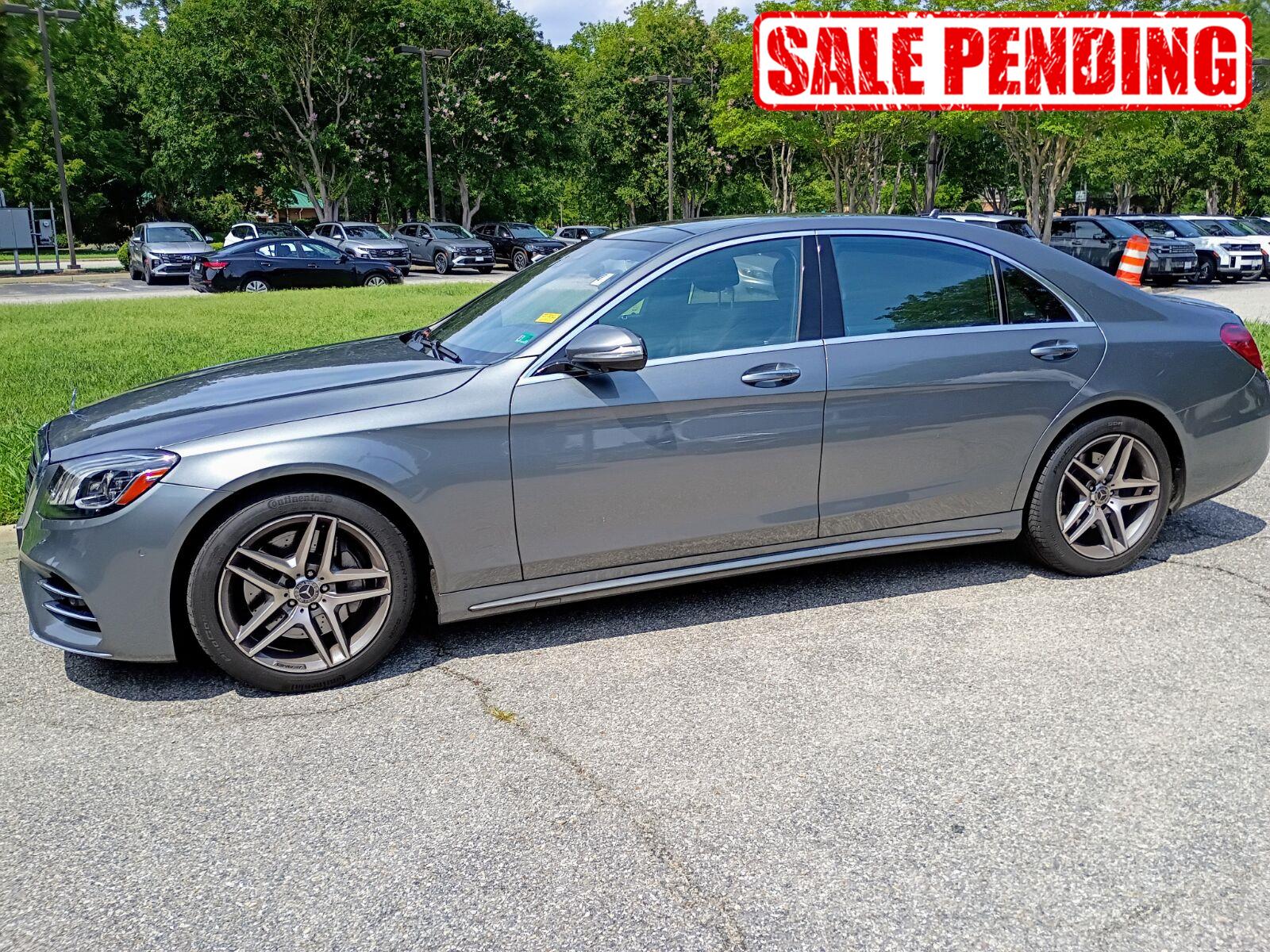 Gray (Selenite Grey Metallic) 2020 Mercedes-Benz S-Class Sedan All-Wheel Drive Automatic