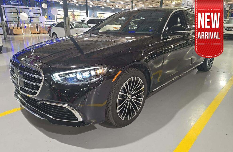 Black 2024 Mercedes-Benz S-Class Sedan All-Wheel Drive Automatic