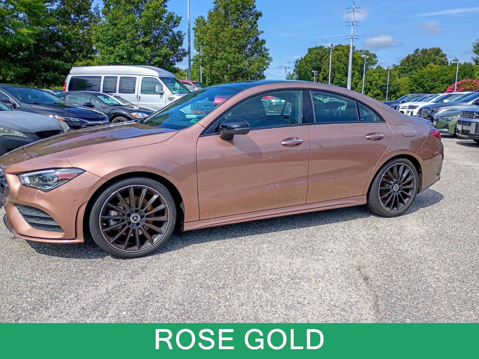 Rose Gold Metallic 2022 Mercedes-Benz CLA Coupe Front-Wheel Drive Automatic
