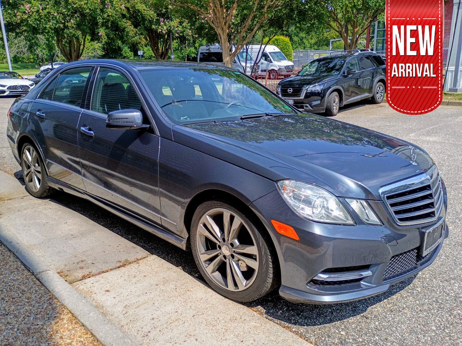 Steel Gray Metallic 2013 Mercedes-Benz E-Class Sedan All-Wheel Drive Automatic